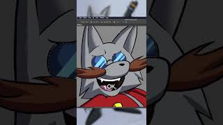 Eggmans Fursona artprocess characterartist digitalartist arttimelapse sonicfanart eggman [upl. by Quintina]