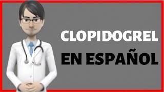 CLOPIDOGREL clopidogrel 75 mg clopidogrel 75 tablet clopidogrel para que sirve [upl. by Noiztneb]