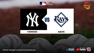 GRANDES LIGAS EN VIVO 21072024  RAYS DE TAMPA BAY VS YANKEES DE NUEVA YORK ⚾ [upl. by Fortunato]