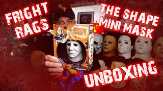 Fright Rags THE SHAPE Mini Mask UNBOXING [upl. by Hephzipah]