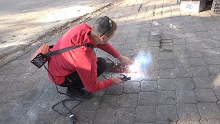 My new small welding machine  Stayer CityWork 160 [upl. by Natividad375]