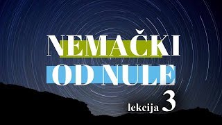 NEMAČKI OD NULE  Lekcija br3  OSNOVNE REČI U JEDNOSTAVNIM REČENICAMA  ZA POČETNIKE [upl. by Eniamret443]