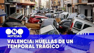 VALENCIA HUELLAS de un TEMPORAL TRÁGICO  Telefe Noticias [upl. by Favata835]