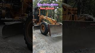 Strong Motor Grader Machine motorgrader grader road construction ytshorts viralvideo shorts [upl. by Amand]