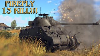 【WarThunder】ファイアフライつよ！ Shermanfirefly 13 kill [upl. by Peadar]