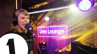 Taylor Swift covers Vance Joys Riptide in the Live Lounge [upl. by Coonan]