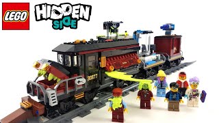 LEGO Hidden Side Set 70424  GeisterExpresszug  Review deutsch [upl. by Cindee]