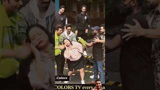 prank with bharti in kkk  😉😂❤️⭐  bhartisingh rohitshetty kkk comedy ytshorts viral [upl. by Florina961]