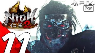 NIOH 2  Gameplay Walkthrough Part 11  Magara Naotaka Boss Fight Full Game PS4 PRO [upl. by Skilken]