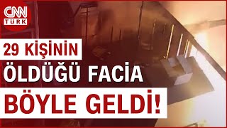 SON DAKİKA 🚨  Gece Kulübündeki Yangının Çıkış Anı Anbean Kamerada Haber [upl. by Cahra]