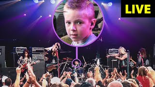 Sweet Child O Mine  LIVE  Guns N Roses 6 year old Drummer [upl. by Coreen]