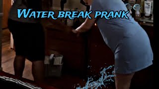 My WATER BROKE prank comedy [upl. by Golden374]