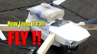 DJI MAVIC PRO with LiION Battery MOD [upl. by Haldas]