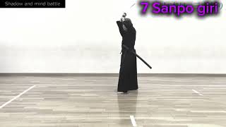 12 katas iaido Setei iai détaillées [upl. by Guinn]