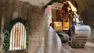 Tunnelanschlag Nordbahnhof Stuttgart 21 Baustelle [upl. by Rats]