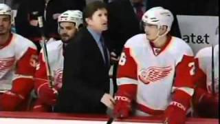 Kronwall KOs Havlat [upl. by Namdor]