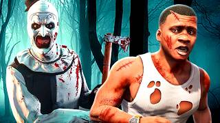 FRANKLIN CAÇANDO o PALHAÇO TERRIFIER no GTA 5 [upl. by Kceb150]