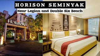 Horison Seminyak Bali Room Tour  Walking distance to Legian Double Six Beach  Bali Travel Guide [upl. by Magdau]