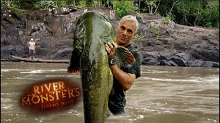 Jeremy Catches An Enormous Catfish  River Monsters [upl. by Isbella]