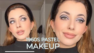 Iconic 1960s Pastel Makeup Tutorial [upl. by Ameer]