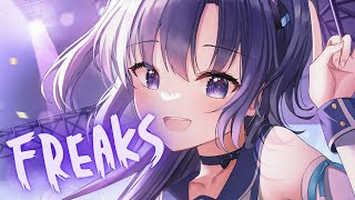 Nightcore  Freaks Lyrics [upl. by Fleurette]