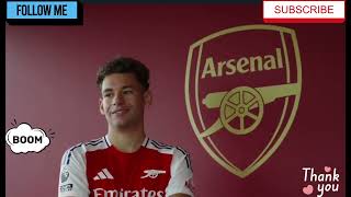 Arsenal news Brayden Clarke signs professional contract🔥 [upl. by Keviv]