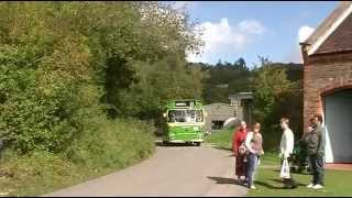 SOUTHDOWN BUSES  Leyland Leopard 199 at Amberley Open Air Museum 11th Sept 2011 [upl. by Schonthal507]