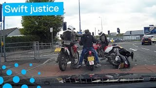 Police Intercept Moped Thieves in Manchester [upl. by Coben]