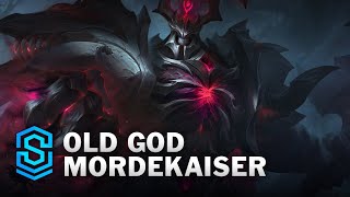 Old God Mordekaiser Skin Spotlight  League of Legends [upl. by Chiquia]