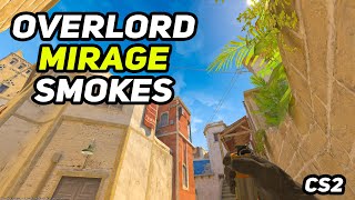 CS2 Mirage  Powerful Smokes You Need To Know [upl. by Brett121]