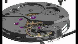 ETA 64971 Watch Movement disassembly [upl. by Clava]