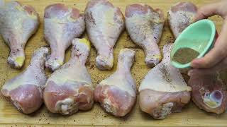 Delicious OvenBaked Chicken Legs My AllTime Favorite Recipe [upl. by Auqinimod]