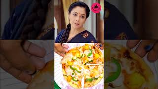 Pakhi eating pizza 🍕 anupama ytshorts cookingrecipes cooking [upl. by Sicular834]