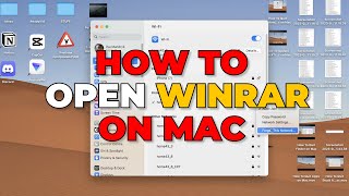 How To Open WinRaR on Mac [upl. by Sterne426]