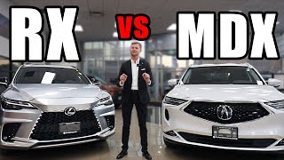 Lexus RX vs Acura MDX  Whats a better Buy Comparison Interior Exterior [upl. by Alegnave]