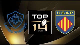 Castres  Perpignan TOP14 Journée 11 Saison 202324 [upl. by Trinatte]