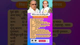 Nida Fazli biography । निदा फाजली जीवन परिचय poetry nidafazli biography shayari shorts video [upl. by Marguerie127]