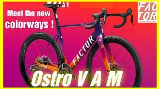 The new Factor ostro VAM 2024  with new colorways Tour de france special edition [upl. by Polash613]