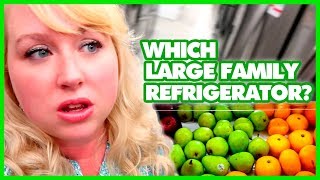 Which Large Family Refrigerator Did We Buy  NEW BIG Fridge Tour [upl. by Alameda]