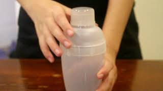 Basics of how to use a cobbler shaker AT HOME [upl. by Naved]