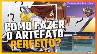 Como usar o transmutador de artefatos  abismo 51Ayaka C0R1Navia C2R1 [upl. by Nevah231]