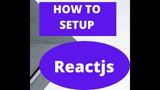 React Setup [upl. by Llednohs363]