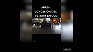 concesionario de Ferrari en Caracas Venezuela [upl. by Joaquin]