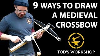 9 MEDIEVAL CROSSBOW DEVICES  How do they work [upl. by Varuag]