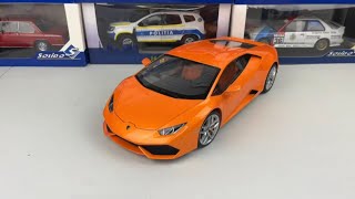 Lamborghini Huracan LP6104 2014 112 AutoArt  A Supercar in Stunning Detail [upl. by Ikram]