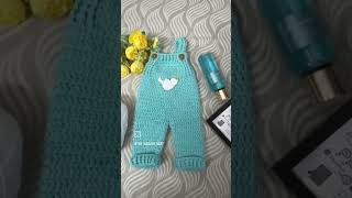 Handmade crochet baby romper crochet romper handmadedress [upl. by Torr]