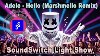 Adele  Hello Marshmello Remix LIGHT SHOW  MindBlowing Visuals soundswitch [upl. by Thelma]