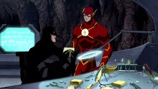 Letter to Batman  Justice League The Flashpoint Paradox [upl. by Tillinger739]