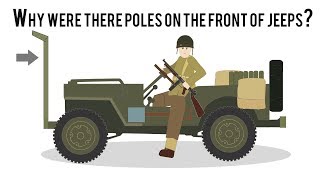 Why were there poles on the front of Jeeps [upl. by Synn28]