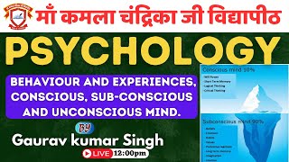 Psychology Subject Session by Gaurav kumar Singh  BPT Session  21 13 Nov 2024  MKCV [upl. by Ziladnerb342]